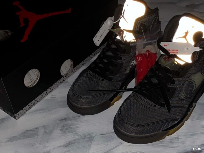 Bmlin x Black 5 Jordan Off-White CT8480-001 Air 0823